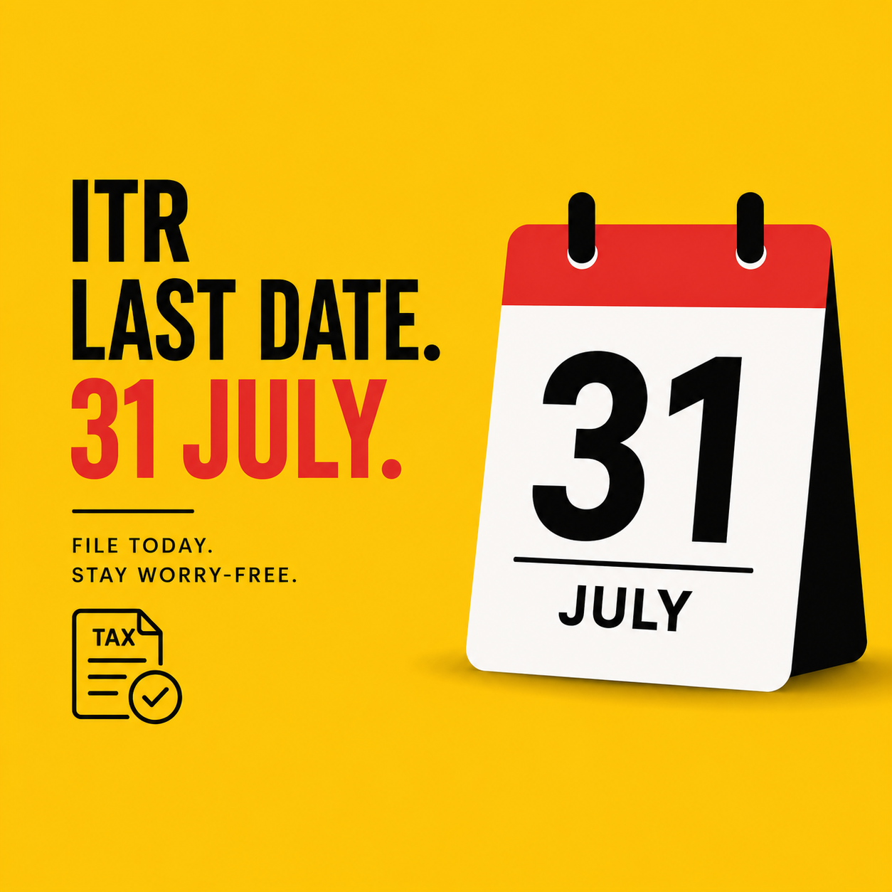 🧾 Tick it off before it ticks you off.